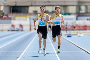 Fotos del campeonato navarro de atletismo sub-23