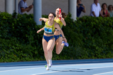Fotos del campeonato navarro de atletismo sub-23