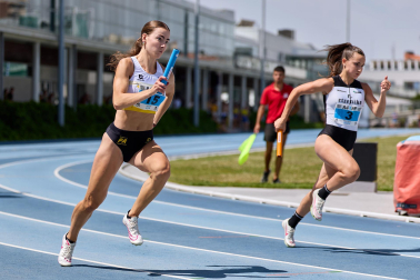 Fotos del campeonato navarro de atletismo sub-23