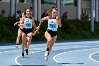 Fotos del campeonato navarro de atletismo sub-23