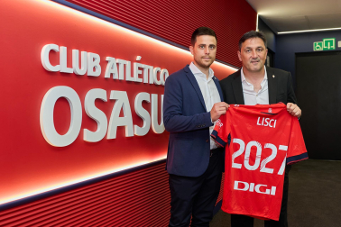 Presentación de Alessio Lisci como nuevo entrenador de Osasuna.