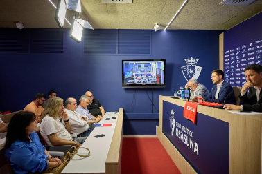 Presentación de Alessio Lisci como nuevo entrenador de Osasuna.