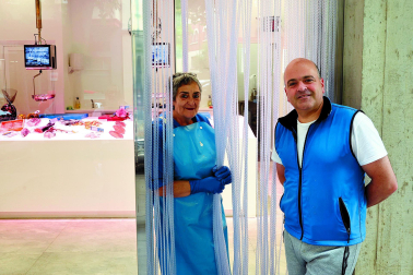 Fotos de los comerciantes y hosteleros de la calle San Fermín