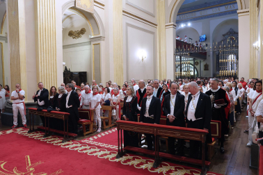 Celebración de las Vísperas de San Fermín este domingo, 6 de julio /