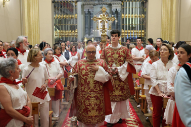 Celebración de las Vísperas de San Fermín este domingo, 6 de julio /