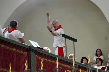 Celebración de las Vísperas de San Fermín este domingo, 6 de julio /
