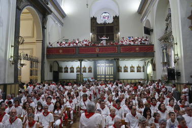 Celebración de las Vísperas de San Fermín este domingo, 6 de julio /