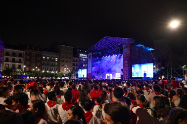 Fotos del concierto de Bulego en Pamplona por San Fermín 2025. |