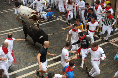 Primer encierro de San Fermín 2025.