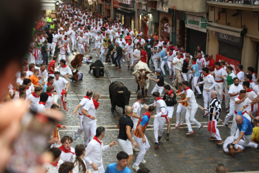 Primer encierro de San Fermín 2025.
