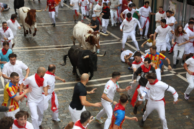 Primer encierro de San Fermín 2025.