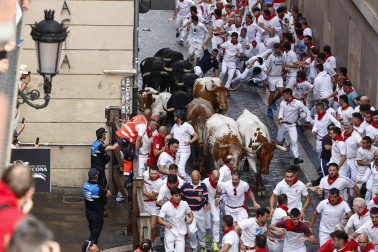Primer encierro de San Fermín 2025