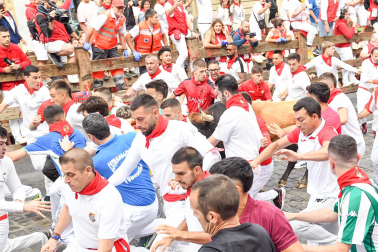 Primer encierro de San Fermín 2025.