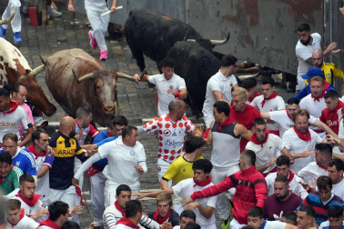 Primer encierro de San Fermín 2025.