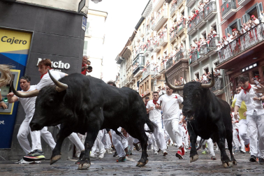 Primer encierro de San Fermín 2025.