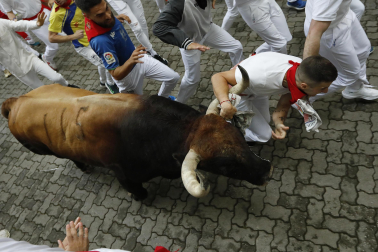 Primer encierro de San Fermín 2025.