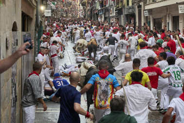Primer encierro de San Fermín 2025.
