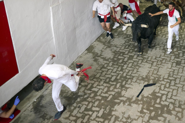 Primer encierro de San Fermín 2025.