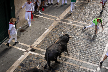 Primer encierro de San Fermín 2025.