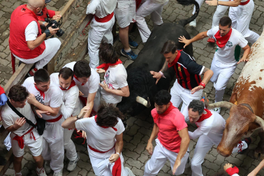 Primer encierro de San Fermín 2025.