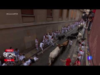 La caída de un cabestro desencadena un momento de tensión en Santo Domingo