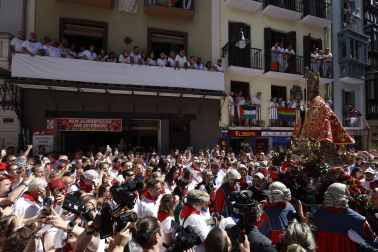 Foto de la procesión de San Fermín 2025./