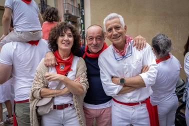Foto de la procesión de San Fermín 2025./