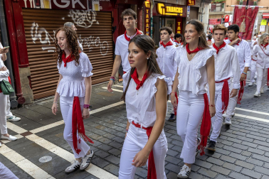 Foto de la procesión de San Fermín 2025./
