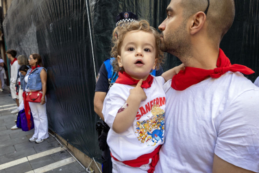 Foto de la procesión de San Fermín 2025./