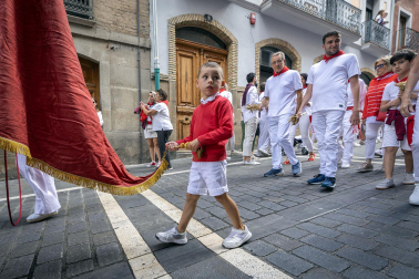 Foto de la procesión de San Fermín 2025./