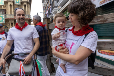 Foto de la procesión de San Fermín 2025./