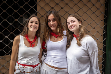 Foto de la procesión de San Fermín 2025./