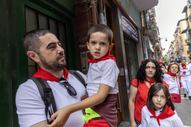 Foto de la procesión de San Fermín 2025./