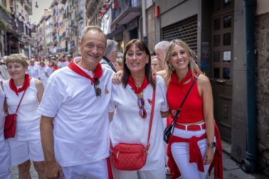 Foto de la procesión de San Fermín 2025./