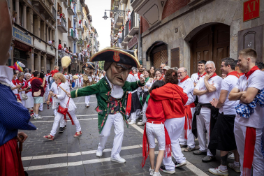 Foto de la procesión de San Fermín 2025./