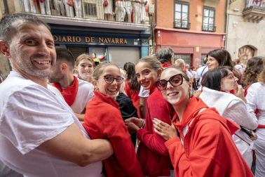 Foto de la procesión de San Fermín 2025./