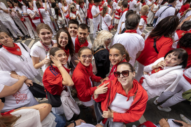 Foto de la procesión de San Fermín 2025./
