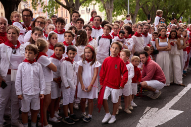 Foto de la procesión de San Fermín 2025./