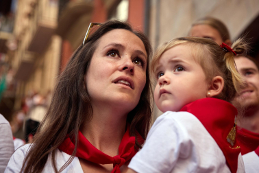 Foto de la procesión de San Fermín 2025./