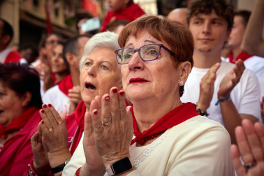 Foto de la procesión de San Fermín 2025./