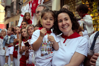 Foto de la procesión de San Fermín 2025./