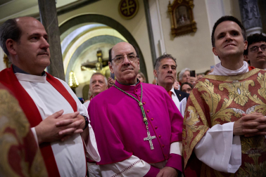 Foto de la procesión de San Fermín 2025./