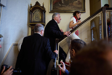 Foto de la procesión de San Fermín 2025./