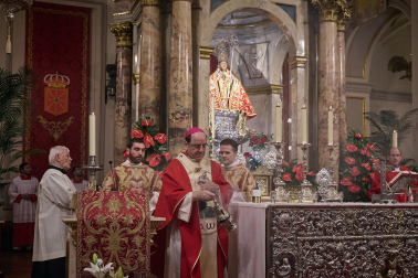 Foto de la procesión de San Fermín 2025./