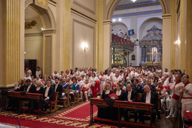Foto de la procesión de San Fermín 2025./