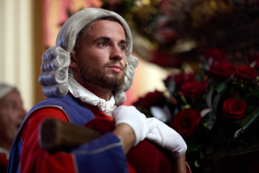 Foto de la procesión de San Fermín 2025./