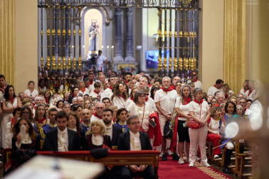 Foto de la procesión de San Fermín 2025./