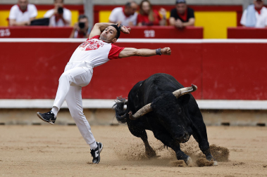 Fotos del Concurso de recortadores de San Fermín 2025 celebrado este sábado, 12 de julio