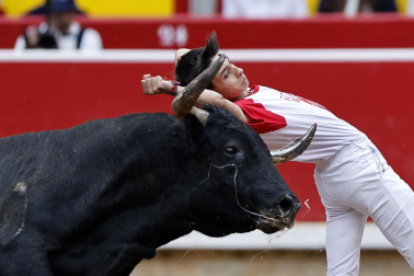 Fotos del Concurso de recortadores de San Fermín 2025 celebrado este sábado, 12 de julio