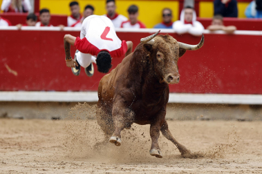 Fotos del Concurso de recortadores de San Fermín 2025 celebrado este sábado, 12 de julio
